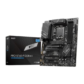 MSI 微星PRO B760-P DDR4 II 主機板-上網註冊4年保固