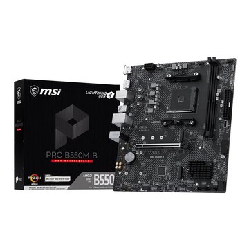 MSI 微星 PRO B550M-B DDR4/AM4主機板-註4
