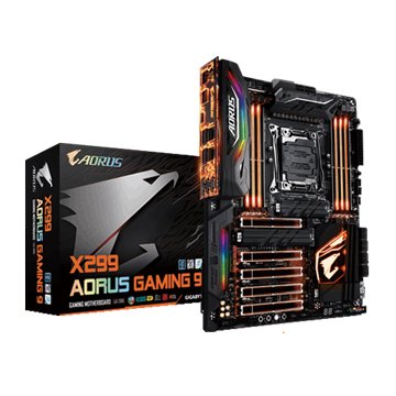 GIGABYTE 技嘉X299 AORUS GAMING 9 主機板