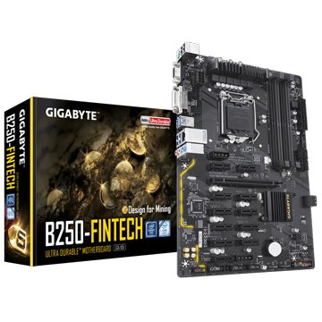 GIGABYTE 技嘉 GA-B250 FIN TECH 1151主機板