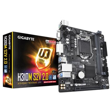 GIGABYTE 技嘉 H310M S2V 2.0 主機板