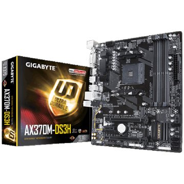 GIGABYTE 技嘉 GA-AX370M-DS3H 主機板 (註四年)