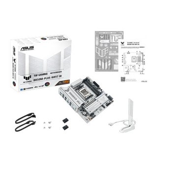 ASUS 華碩TUF GAMING B850M-PLUS WIFI7 白 主機板 -上網註冊5年保固