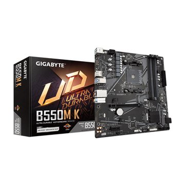 GIGABYTE 技嘉B550M K DDR4/AMD主機板-上網註冊4年保