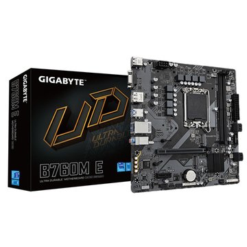 GIGABYTE 技嘉 B760M E DDR5主機板-註冊4年保