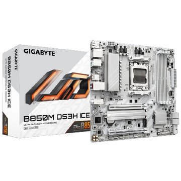 GIGABYTE 技嘉B850M DS3H ICE DDR5主機板-上網註冊4年保固