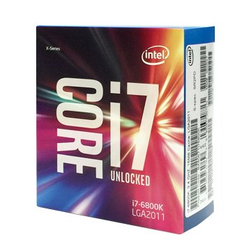 INTEL 英代爾Core i7-6800K/3.4G/六核/2011無風扇