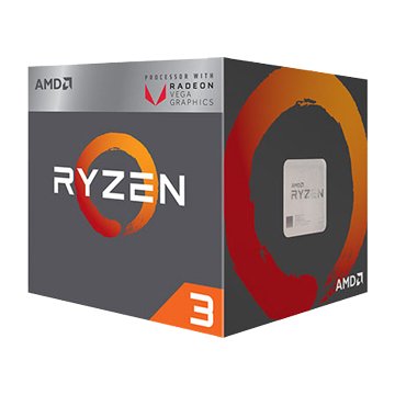 AMD RYZEN R3-2200G/3.5~3.7G四核AM4有內顯