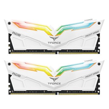 team Night Hawk RGB DDR4 3000 16G(8G*2)-炫光(白)