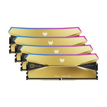 acer 宏碁 Predator Hera OC Lab RGB 192GB(四通48GB*4)DDR5 6000金/CL28【AMD 超頻優化】 記憶體