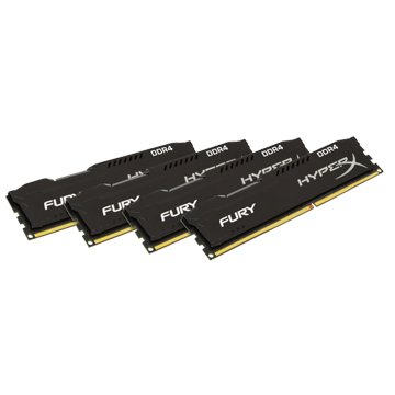 HyperX FURY DDR4 2666 32G(8G*4) PC 電競超頻RAM