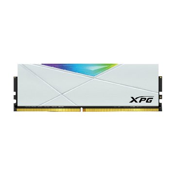 ADATA 威剛 XPG D50 RGB D4 3200 16G(8*2)超頻白色PC RAM 記憶體