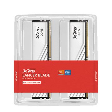 ADATA 威剛威剛XPG Lancer blade超頻D5 6000 16GB*2 白(CL30) 記憶體