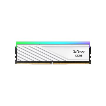 ADATA 威剛 XPG Lancer Blade RGB 超頻 DDR5 6000 32GB(16G*2) 白(CL30)(矮版散熱片)(支援Intel 12代以上/AMD EXPO 適用)( AX5U6000C3016G-DTLABRWH) 桌上型超頻記憶體