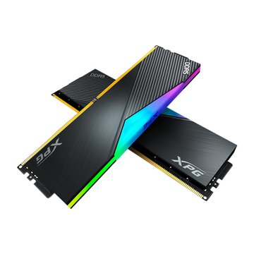 ADATA 威剛威剛XPG Lancer RGB D5 6400 32G(16*2)黑(AX5U6400C3216G-DCLARBK)桌上型記憶體