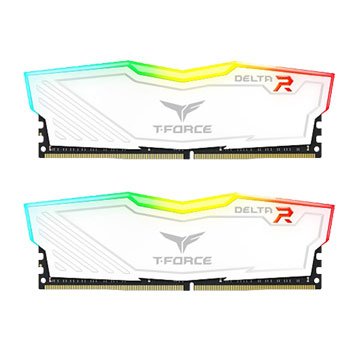 team DELTA RGB DDR4 2400 16G(8G*2)-炫光(白)