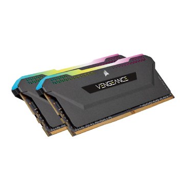 CORSAIR 海盜船海盜船RGB DDR4 3200 32G(16G*2) PC用(黑) 記憶體