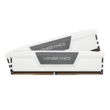 CORSAIR 海盜船 海盜船Vengeanc DDR5 5600 32G(16G*2)白色(CMK32GX5M2B5600C36W)桌上型記憶體