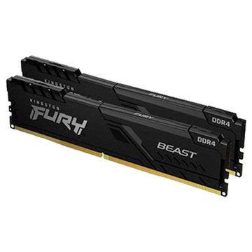 Kingston 金士頓FURY Beast 獸獵者 DDR4 3600 64G(32Gx2) 桌上型超頻記憶體(KF436C18BBK2/64)(9代CPU以上適用2048*8)