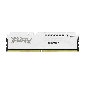 Kingston 金士頓FURY Beast DDR5 6400 64G(32G*2)-白(CL32)  桌上型記憶體(KF564C32BWEK2-64)