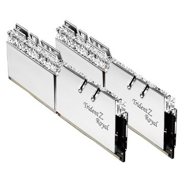 G.SKILL Trident Z Royal 皇家戟 DDR4 3600 16GB(8G*2)-銀