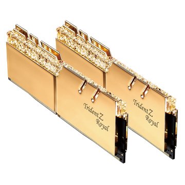 G.SKILL Trident Z Royal 皇家戟 DDR4 3200 16GB(8G*2)-金