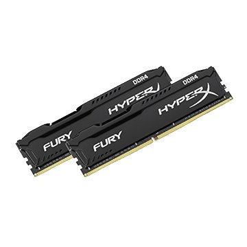 Kingston DDR4 2666 16G(8G*2) HyperX FURY 超頻 PC RAM(黑)