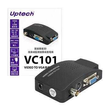 Uptech 登昌恆 VC101 VIDEO to VGA影像轉換器