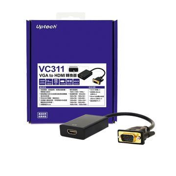 Uptech 登昌恆 VC311 VGA to HDMI轉換器