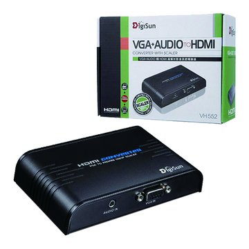 DigiSun 得揚VH552 VGA+Audio轉HDMI影音訊號轉換器