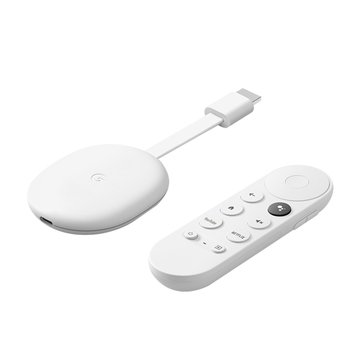 Google 谷歌Chromecast with TV HD 第四代媒體串流播放器｜順發線上購物