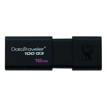 Kingston DataTraveler 100 G3 16GB USB3.0 隨身碟-黑