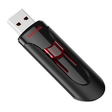 SANDISK  Cruzer Glide 16GB USB3.0 隨身碟-黑(SDCZ600-016G-G35)
