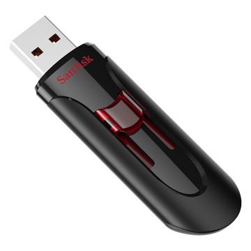 SANDISK  Cruzer Glide 128GB USB3.0 隨身碟-黑(SDCZ600-128G-G35)