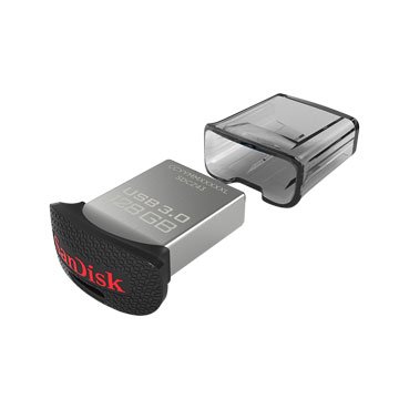 SANDISK Ultra Fit CZ43  128GB USB3.0   隨身碟-黑