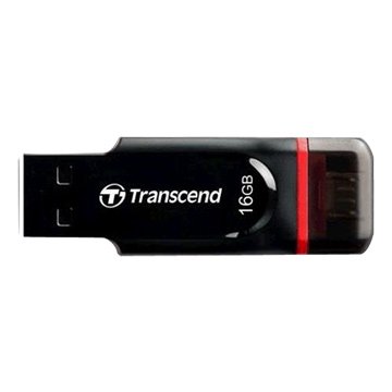 Transcend 創見JetFlash 340 16GB micro USB OTG  隨身碟-黑