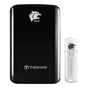 Transcend 創見JetFlash 730 16GB USB3.0 隨身碟-白 黑豹旗