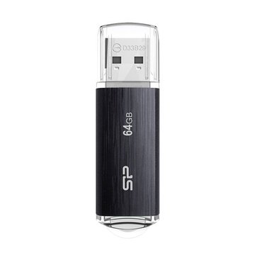 SILICON POWER 廣穎電通B02 64GB USB3.2 Gen 1 隨身碟(黑)