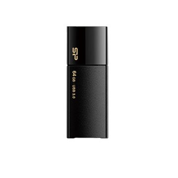 SILICON POWER Blaze B05 64G USB3.0 隨身碟(黑)