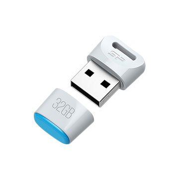 SILICON POWER Touch T06 32G USB2.0 隨身碟(白)
