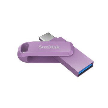 SANDISK Ultra Go USB3.2 Type-C 256G雙用碟(薰衣草紫)(SDDDC3-256G-G46L)