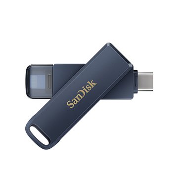 SANDISK Phone Drive 128GB Type-C/ Lightning雙用隨身碟藍