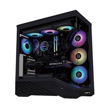 LIAN LI 聯力 Vector V100R 黑色 全景RGB電競機殼