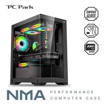PC Park  NMA  RGB電腦機殼/黑