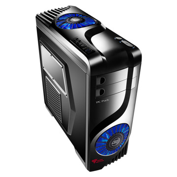 PC Park GT37B 2大3小/騎士黑 電腦機殼