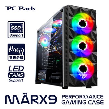 PC Park MARX9 PLUS 黑 / 電競機殼