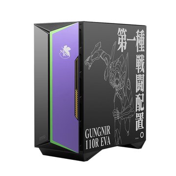 MSI 微星MPG GUNGNIR 110R EVA e-PROJECT新世紀福音戰士聯名款電腦機殼