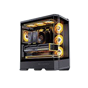  JONSBO 喬思伯 D400 台灣版 黑色ATX機殼