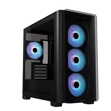 ASUS 華碩 華碩 A23 PLUS micro-ATX(ARGB風扇*4)黑色