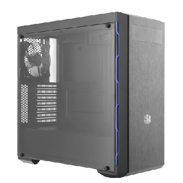 COOLER MASTER CM MasterBox MB600L 藍(透明壓克力側板)